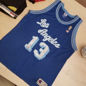 RARE 90s "Vintage Lakers" Chamberlain jersey -Sz44